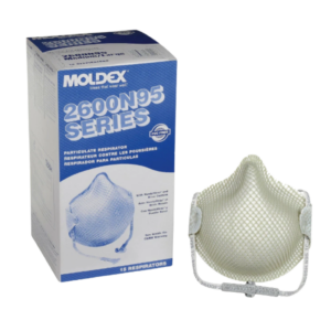 MASCARILLA MARCA MOLDEX SERIE 2600N95 CAJA C/15PZ