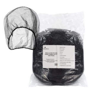 RED PARA PELO NYLON GRUESA NEGRA EMPACADA BOLSITA PZA