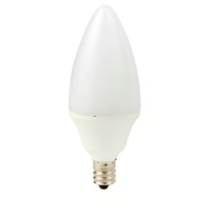 FOCO VELA C25 LED 4W LUZ DE DIA BASE E12