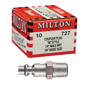 CONECTOR MACHO PARA AIRE MILTON 727